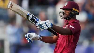 Nicolas Pooran (West Indies) scored 118 against Sri Lanka at the 2019 World Cup in Chester-Le-Street at 23 years and 272 days. Reuters