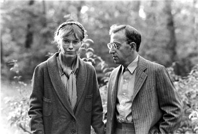 Mia Farrow with former partner Woody Allen in 'Zelig' (1983). Courtesy Orion