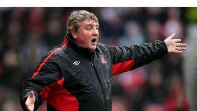 Steve Bruce, the Sunderland manager, has blamed poor defending for his side's woes. Michael Egerton / Empics