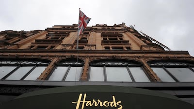 A general view of the Harrods department store in London May 8, 2010. Egyptian-born businessman Mohamed al-Fayed has sold prestigious London department store Harrods to the investment vehicle of the Qatar royal family in a deal reported to be worth around 1.5 billion pounds ($2.3 billion). REUTERS/Paul Hackett (BRITAIN - Tags: BUSINESS) - RTR2DMD6