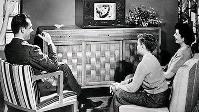In 1950, fewer than 8 per cent of American households owned TV sets. AP Photo