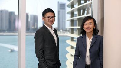 Jean Liu president of Didi and Stephen Zhu vice president of strategy, have big plans for China's global ride sharing company which handles 25 million rides per day, but an IPO isn't paramount. Chris Whiteoak / The National