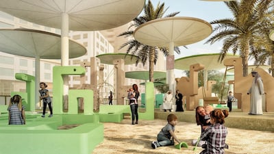 Public spaces will be turned into living areas to be enjoyed. Courtesy: Department of Municipalities and Transport