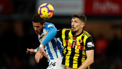 Centre-back: Craig Cathcart (Watford) – A rock at the back as Huddersfield were kept quiet and Watford chalked up a sixth league win of the season. Reuters
