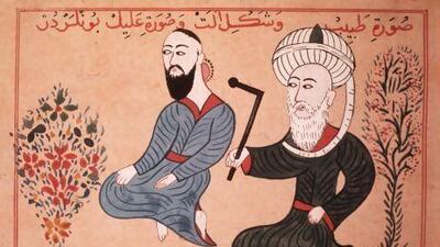 An Arabian physician cauterises a wound on a patient's neck. Professor Jim Al Khalili says many people in the Arab world are ignorant of their ancestors' scientific achievements. Bettmann / Corbis