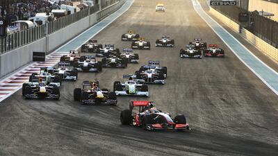 5th. 2009. The first third of the inaugural race was fascinating as Hamilton and Vettel duked it out at the front. But a brake failure put Hamilton out and allowed Vettel to go on to win ahead of his Red Bull Racing teammate Mark Webber. Excitement level 3/5. Getty Images