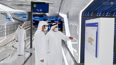 The Dh11bn megaproject extends 15 kilometres on the Red Line from the Jebel Ali Metro Station to the Expo 2020 Station