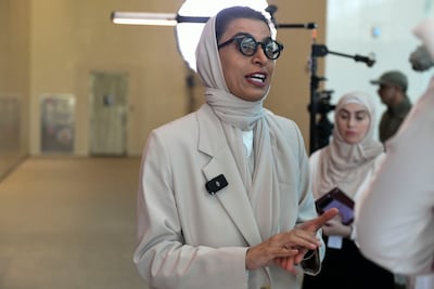 Noura Al Kaabi, Minister of Culture and Youth, says the UAE creative and cultural industries are primed for growth. Khushnum Bhandari / The National