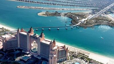 How The Pointe will look on Dubai's The Palm when completed. Picture courtesy of Nakheel