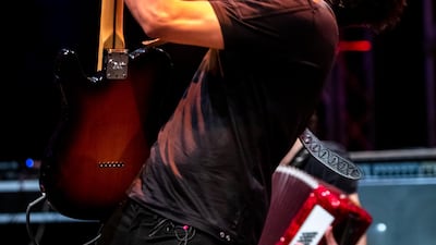 Mahmoud Radaideh is the frontman and songwriter for Jordanian rock band Jadal. Courtesy: Cultural Foundation