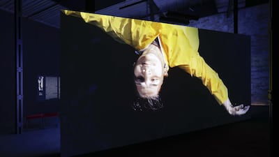 But because viewers can’t see both at the same time, it keeps you moving, almost cruelly, from side to side.