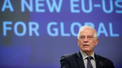 European Union foreign policy chief Josep Borrell says he believes an August 31 deadline for departure from Afghanistan is impossible. AP.