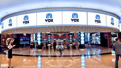 The newly unveiled VOX Cinemas in the extension at Mall of the Emirates. Anna Nielsen for The National