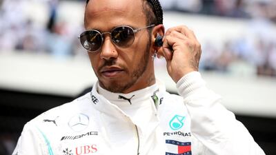 Lewis Hamilton could seal his sixth Formula One world championship in the US next weekend. Getty