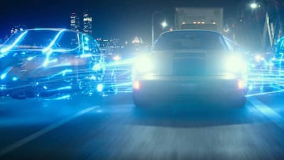 A scene from the official teaser trailer of Transformers: Rise of the Beasts