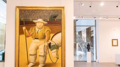 Picador by Fernando Botero (2002)