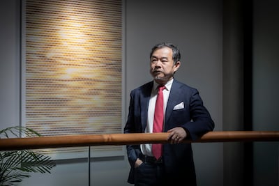 Eric Xing, president of the MBZUAI and co-founder of GenBio AI. Antonie Robertson / The National
