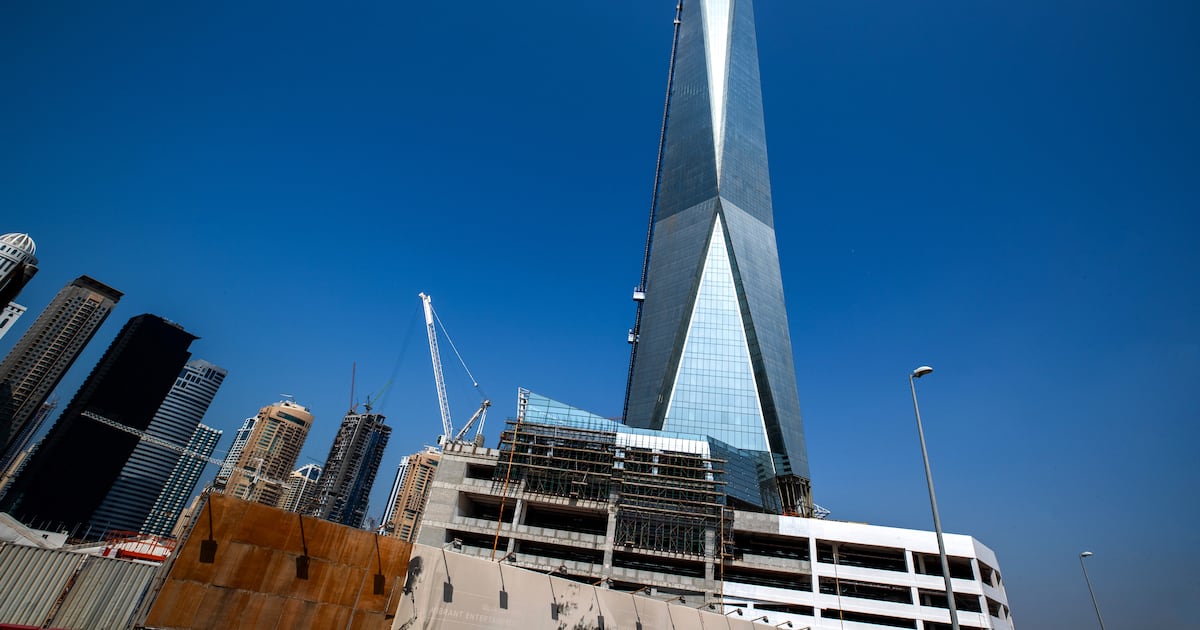 Mega projects: Diamond-inspired Uptown Tower will be 'Dubai's next ...
