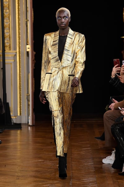 A look from Ingie Paris’ fall/winter 2018 collection.