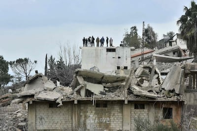 Lebanon's reconstruction and recovery after the Gaza war will cost an estimated $11 billion, the World Bank estimates. AFP