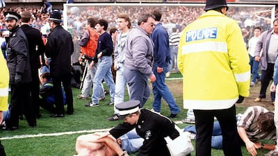 On April 15, 1989 at Hillsborough Stadium, in Sheffield, England, 96 fans were crushed to death and hundreds injured after support railings collapsed during a match between Liverpool and Nottingham forest. AFP