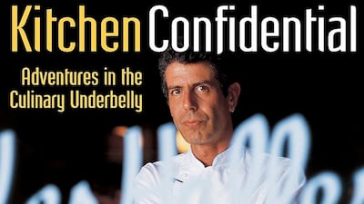 'Kitchen Confidential' by Anthony Bourdain. Courtesy Ecco