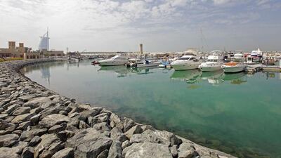 Perfect weather in a serene spot at the Fishing harbour of Umm Suquiem 2. Jeffrey E Biteng / The National