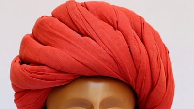 Gawariya Pag made of voil, worn by the male members of the Gawariya Nomadic tribe