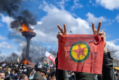 Turkey's PKK has embarked on a peace process, but authorities in Ankara regard the SDF as another side of the same coin. EPA