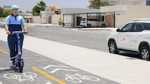 A new police unit will begin monitoring e-scooter and bicycle riders in Dubai on May 1. Photo: Dubai RTA