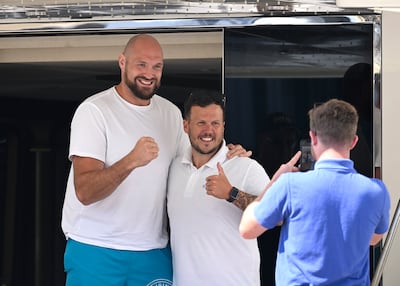 Tyson Fury is seen during the 75th annual Cannes Film Festival on May 17, 2022 in France. Getty Images