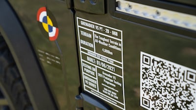 'The National' got a ride in prototype two of six in the UK