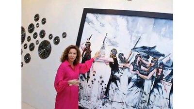 Isabelle de La Bruyère, the director of the auction house Christie's Middle East, introduced a new price bracket to entice young collectors. Christie's ME