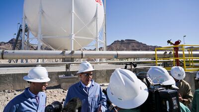Paris-based Air Liquide opened its North Las Vegas hydrogen production facility, supplying California's mobility market, earlier this year. Reuters