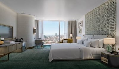 Premier City View King room at Address Istanbul. Photo: Address Hotels + Resorts