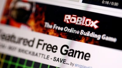 Roblox, aimed at children aged 8 to 15, is one of the websites blocked in the UAE on the order of the Attorney General, Dr Hamad Al Shamsi. Bloomberg