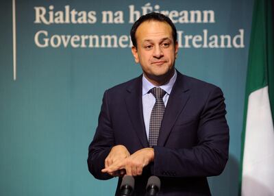 Taoiseach Leo Varadkar said he hoped that Brexit talks would be able to progress by next week. Aidan Crawley/ EPA