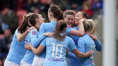 Manchester City are looking to inspire the next generation of female footballers. PA