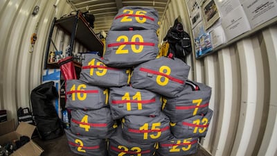 A photographic tour of Azzam, Abu Dhabi Ocean Racing's boat for the 2014/15 Volvo Ocean Race.