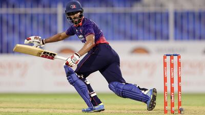 Nepal's Aasif Sheikh top-scored with an unbeaten 68