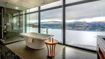 Sparkling Hill Resort & Spa, Vernon, Canada. Courtesy Tajawal