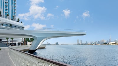 The cantilever observation deck is popular with members of the public in the new neighbourhood