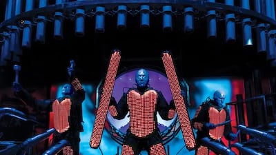 Courtesy The Blue Man Group