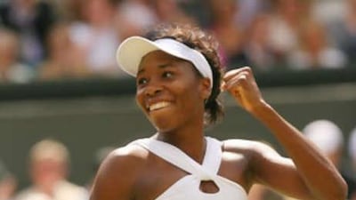 Venus Williams's strength and precision proved too much for Elena Dementieva.