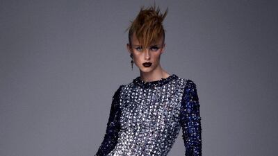 A look from Chanel’s autumn / winter 2020-21 haute couture collection. Courtesy Chanel