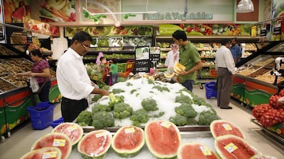 Huge amounts of food end up as landfill every year. Asmaa Al Hameli / The National