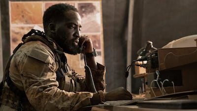 Shamier Anderson in the new Apple TV+ series 'Invasion'. The show premieres on Friday. Photo: Apple TV+