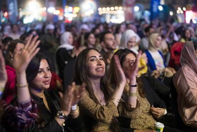 Dubai Shopping Festival features plenty of concerts by regional pop stars. Photo: Ruel Pableo / The National