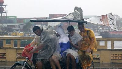 The Southeast Asian archipelago is often the first major land mass to be struck after storms build above the warm Pacific Ocean waters. Dennis Sabangan/EPA