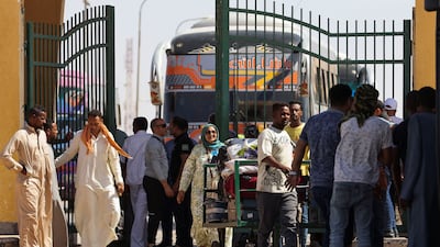Thousands have fled from Sudan to neighbouring Egypt as a fragile ceasefire allows people to move. Reuters